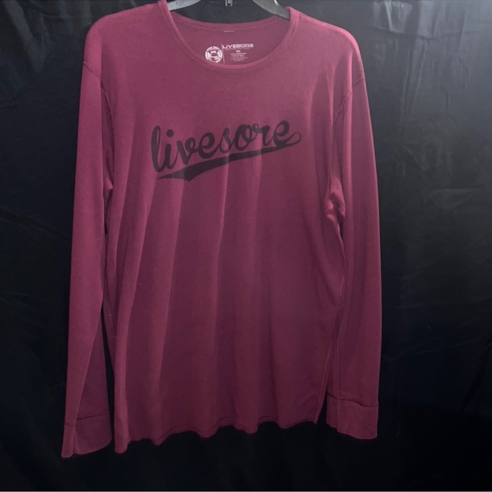 Livesore brand unisex long sleeve waffle tee